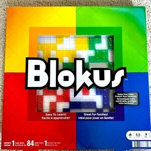 Blockus- Strategy Board Game by MATTEL -Brand New Factory Sealed